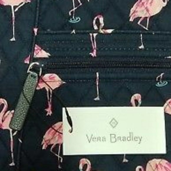NWT VERA BRADLEY HIPSTER in FLAMIMGO FIESTA - Picture 2 of 6